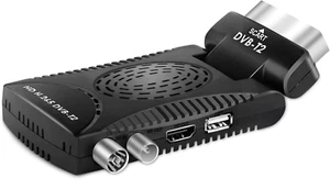 DECODER DIGITALE TERRESTRE DVB-T3 HD 1080P HDMI USB SCART COMPUTER TELEVISIONE - Foto 1 di 3