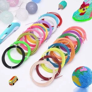 20x Non Toxic 3D Drawing Printing Pen PLA Filament Refills 1.75mm For 3D Pen - Picture 1 of 8
