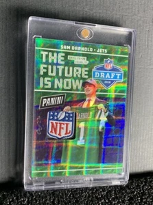 Cappello NFL 2018 Draft 1/1 indossato sul palco Sam Darnold LOGO RC Minnesota Vikings SSP - Foto 1 di 4