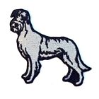 Irish Wolfhound Iron On Embroidered Patch