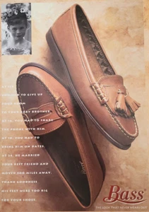 Zapatos bajos Brother & Sister Original 1993 New Yorker Anuncio ~8x10,5" - Imagen 1 de 2