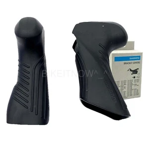 Y0JM98010-  Shimano GRX Di2 ST-RX815 Bracket Cover Set Lever Hoods Set, Black - Picture 1 of 10