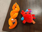 Giant Microbes Dna And  Heart Plush Stuffed Science Stem Toys