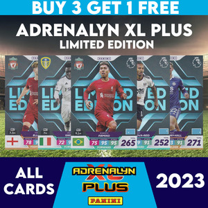 PANINI ADRENALYN XL PLUS 2023 PREMIER LEAGUE LIMITED EDITION CARDS