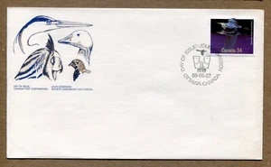 CANADA First Day Covers 1986-05-22 Great Blue Heron 34¢ STAMP COVER - Picture 1 of 4