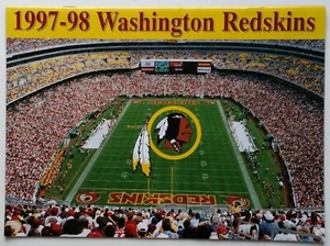 1997 - 98 Washington Redskins         Color Photos         Advertising Calendar  - Picture 1 of 12