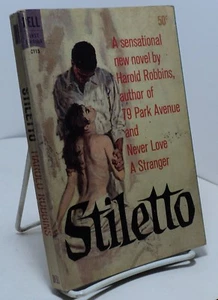 Stiletto by Harold Robbins - Dell First Edition C115 - 1960 - Picture 1 of 2