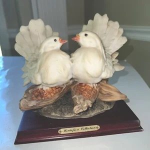Montefiori Collection LOVE BIRDS, DOVES Handarbeit Resin Skulptur, Figur - Bild 1 von 8