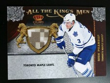 2011-12 Crown Royale All The Kings Men Materials #17 Dion Phaneuf