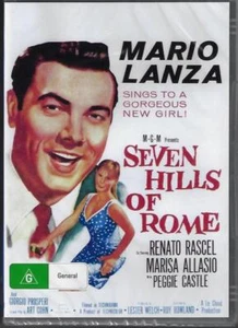 The Seven Hills Of Rome Mario Lanza DVD New and Sealed Australian Release - Picture 1 of 1