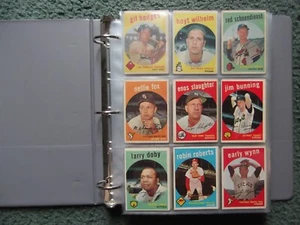 1959 TOPPS BASEBALL NEAR COMPLETE SET LOT(437/572)w/STARS,RC's,HOF,HIGH-NUMBERS - Picture 1 of 21