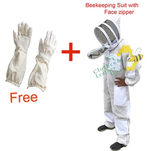 Leg Zipper Ultra Ventilated Beekeeping Suit 3 Layer Mesh beekeeping Suit - Picture 1 of 7