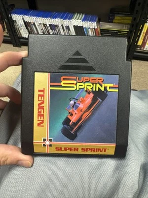 Cartucho autêntico testado Super Sprint (Nintendo Entertainment System, 1989) - Imagem 1 de 4