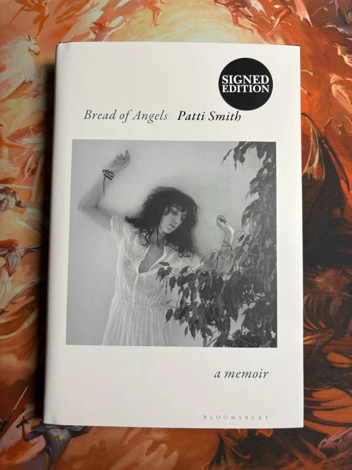 SIGNED & IN HAND!! Patti Smith Bread Of Angels Book Hardback Memoir Brand New - Image 1 of 1