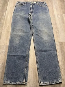 Vintage 90s Levis 540 Baggy Jeans Mens Sz 36x32 Medium Wash Skater Grunge Denim - Picture 1 of 15