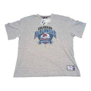 Colorado Avalanche Vintage? Gray NHL Hockey Rules T-Shirt Men's 2XL - Picture 1 of 10