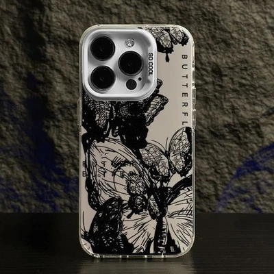 Case For Various Phone Luxury Butterfly ShockProof Phone Cover Hot Women Girls - Image 1 of 4