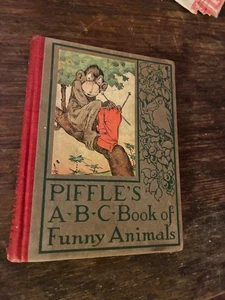 SELTEN 1919 Kinder Altemus PIFFLE'S ABC BUCH LUSTIGER TIERE 26 Illustrationen - Bild 1 von 11