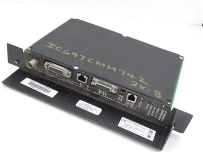 FANUC IC697CMM742-HJ PLC MODULE - Image 1 of 3