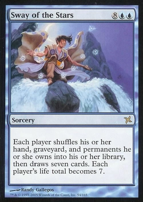 Sway of the Stars - Damaged / Poor MTG Betrayers of Kamigawa - Image 1 of 1