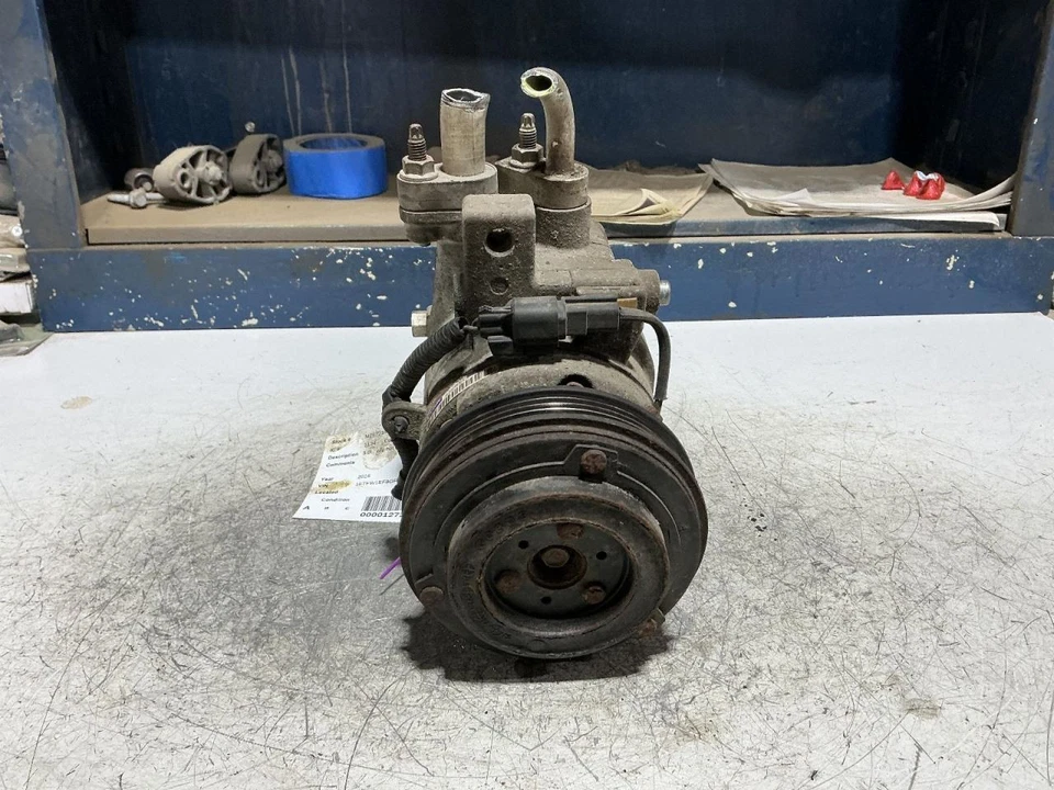 AC Compressor Without Hot Climate Package Fits 15-16 FORD F150 PICKUP 866933 - Image 1 of 4