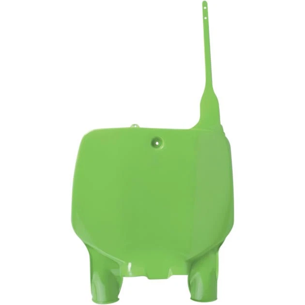 Placa de número UFO delantera KX verde para Kawasaki KX125/KX250/KX500 1996-2002 Foto 1 de 1