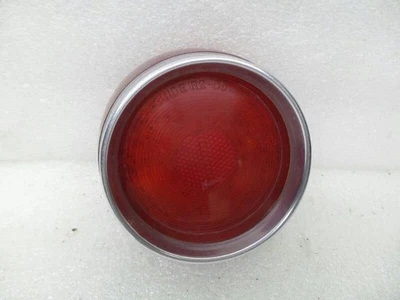 Tail Lamp Light Lens Only w/ Chrome Vintage Fits 1955 1956 Pontiac 18982 - Image 1 of 4