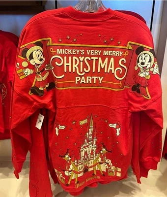 2025 Mickey Very Merry Christmas Party Adult Spirit Jersey 2XL - NEW W/ TAG - Image 1 of 4