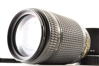 Nikon AF NIKKOR 70-300mm f/4-5.6 D ED Zoom Lens w/HOOD *Near Mint+5* #4825 - Image 1 of 4