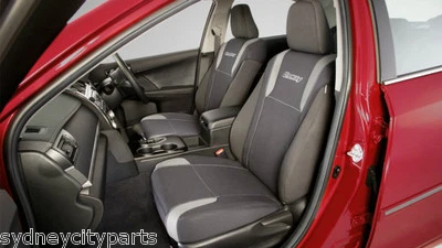 TOYOTA CAMRY FRONT SEAT COVERS NEOPRENE ASV50 OCT 11 - OCT 17 GENUINE ACCESSORY - image 1 of 4
