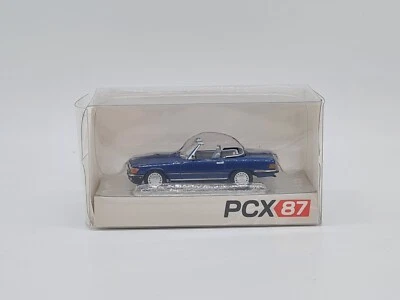 Mercedes SL R107 - metallic dark blue - PCX87 - 1:87 1/87 - Immagine 1 di 3