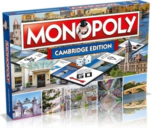 Monopoly Family Game Cambridge Monopoly Board Game Edition for Ages 8 and Up - Picture 1 of 6