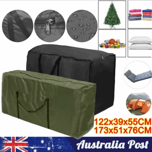 Waterproof Extra Large Storage Bags Outdoor Christmas Xmas Tree Cushion Bags AU - Picture 1 of 14