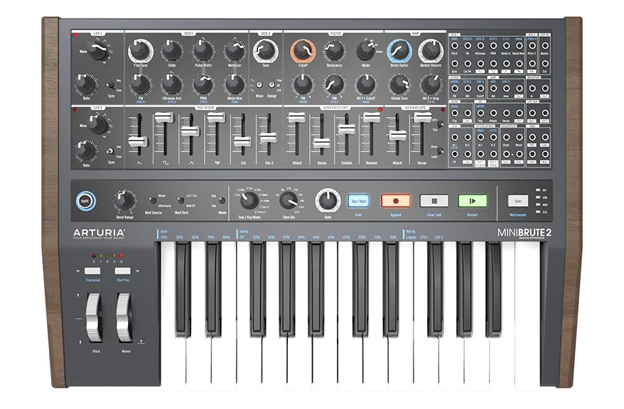 Arturia MiniBrute 2 Semi-modular Analog Synthesizer - Image 1 of 3