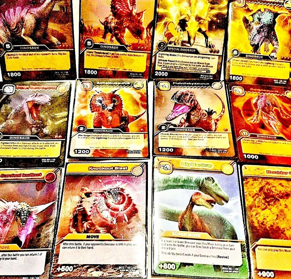 Dinosaur King (2008) | Cards | Collection | Dinosaur King TCG | Upper Deck | TCG - Image 1 of 4