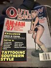 Outlaw Biker Magazine  January 1988. Miss AM-JAM BRANDI Centerfold