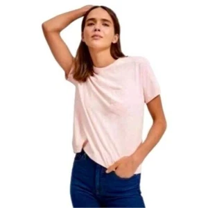 NWT Everlane Women The Organic Cotton Boxy Cut Short Sleeve Tee Pink Size M - Picture 1 of 9