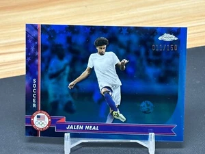 2024 Topps Chrome Olympics Jalen Neal Blue Refractor /150 - Picture 1 of 2