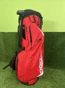 Ogio Shadow Red Golf Carry Stand Bag New Prior Generation 4 Way Top - Picture 1 of 6