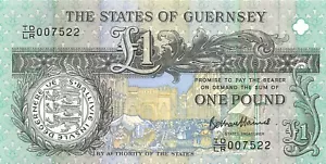 Guernsey / Commemorative 1 Pound 2013 Series TD/LR Uncirculated Banknote J618 - Picture 1 of 2