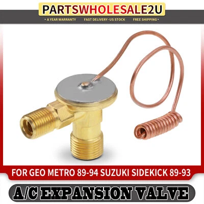 A/C Expansion Valve for Suzuki Sidekick 1989-1993 Geo Metro 1989-1994 96061713 - Image 1 of 4