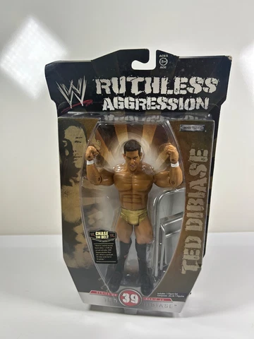 WWE Ted Dibiase Ruthless Aggression Series #39 Figure JAKKS Pacific NEW Sealed Cover