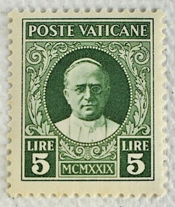 CIUDAD DEL VATICANO SCOTT #11 MNH, 1929 - Imagen 1 de 2