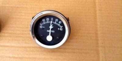 Ammeter 2" 60-0-60, Ampere Meter for Trucks, Tractors, Bus, Generator 1 PCS - Image 1 of 4