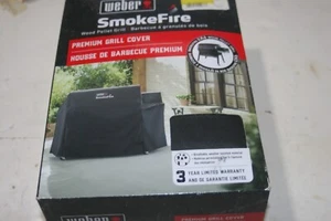 Weber 7191 SmokeFire EX6 Premium Grill Cover - Black - Picture 1 of 4