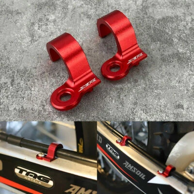Rear Brake Line Clamp Hose Guide For Honda XR650L/650R XR250R/L XR400R/600R 400 — 第 1/4 张图片
