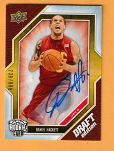 Daniel Hackett USC Trojans AUTO 2009-10 Upper Deck Draft /999 4O - Picture 1 of 2