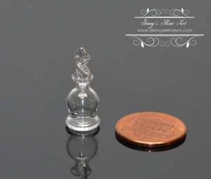 1:12 Dollhouse Miniature Glass Jar with Clear Stopper BD HB514 - Picture 1 of 3