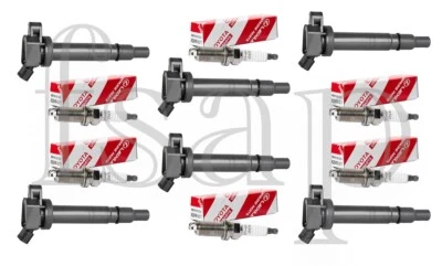 Set of 6 Ignition Coil 2009 Toyota 4Runner 4.0L V6 + 6 Denso Toyota Spark Plug - Image 1 of 4