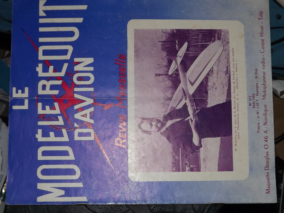 31$$ Revue MRA n°313 plan encarté Douglas 0-46A / LB 45 Mistral - Image 1 of 1